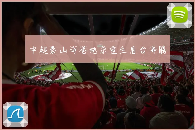 中超泰山海港绝杀重生看台沸腾